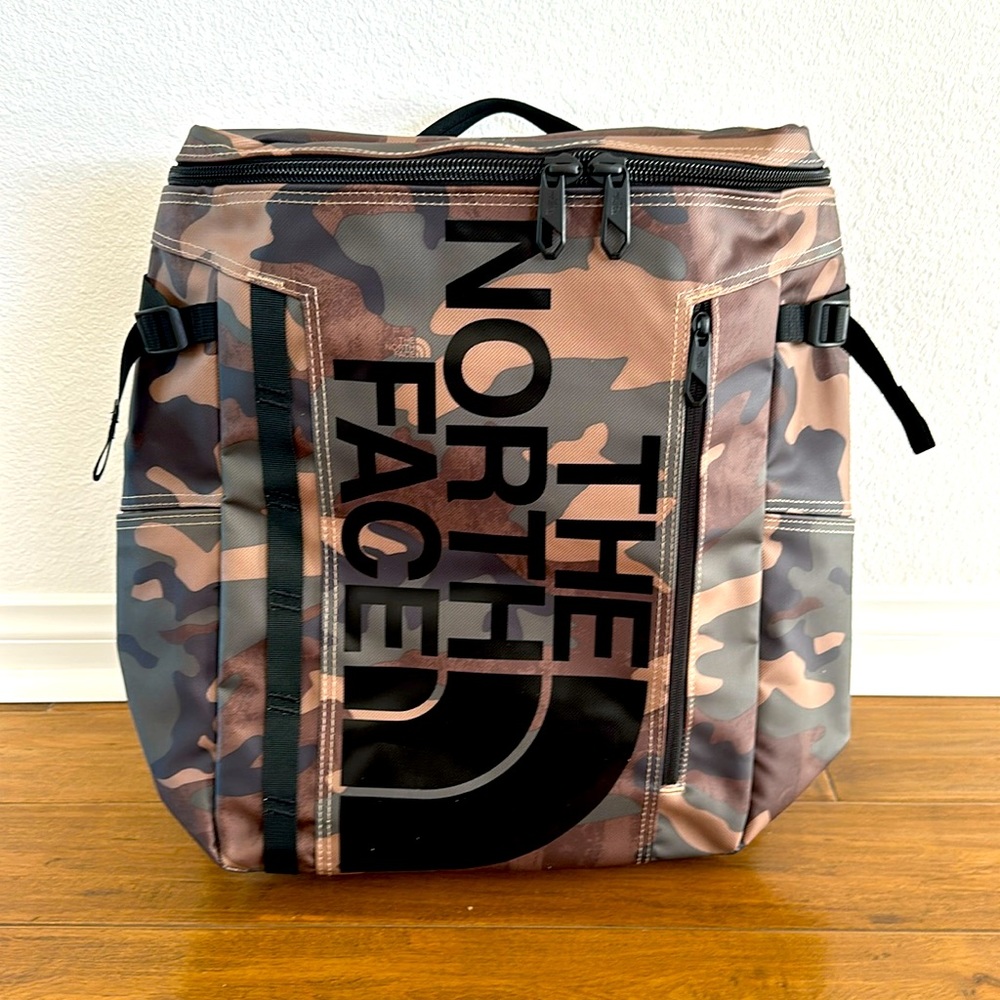 Brand new North Face camo backpack